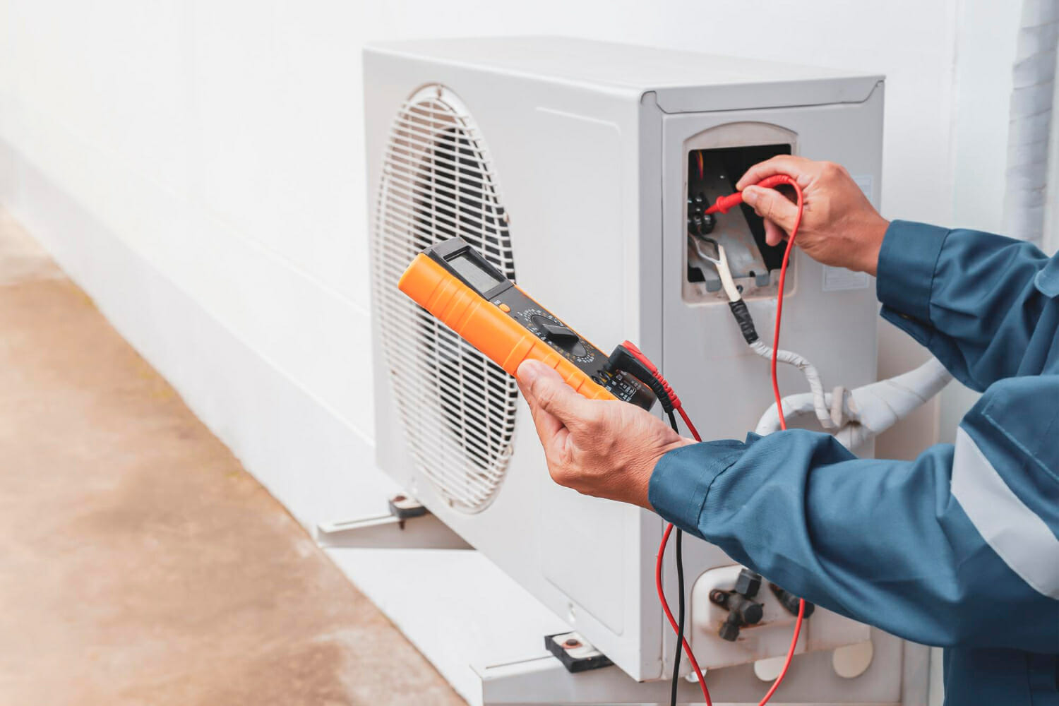 Airco technicus inspectie