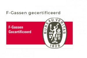 F-Gassen gecertificeerd — Bureau Veritas